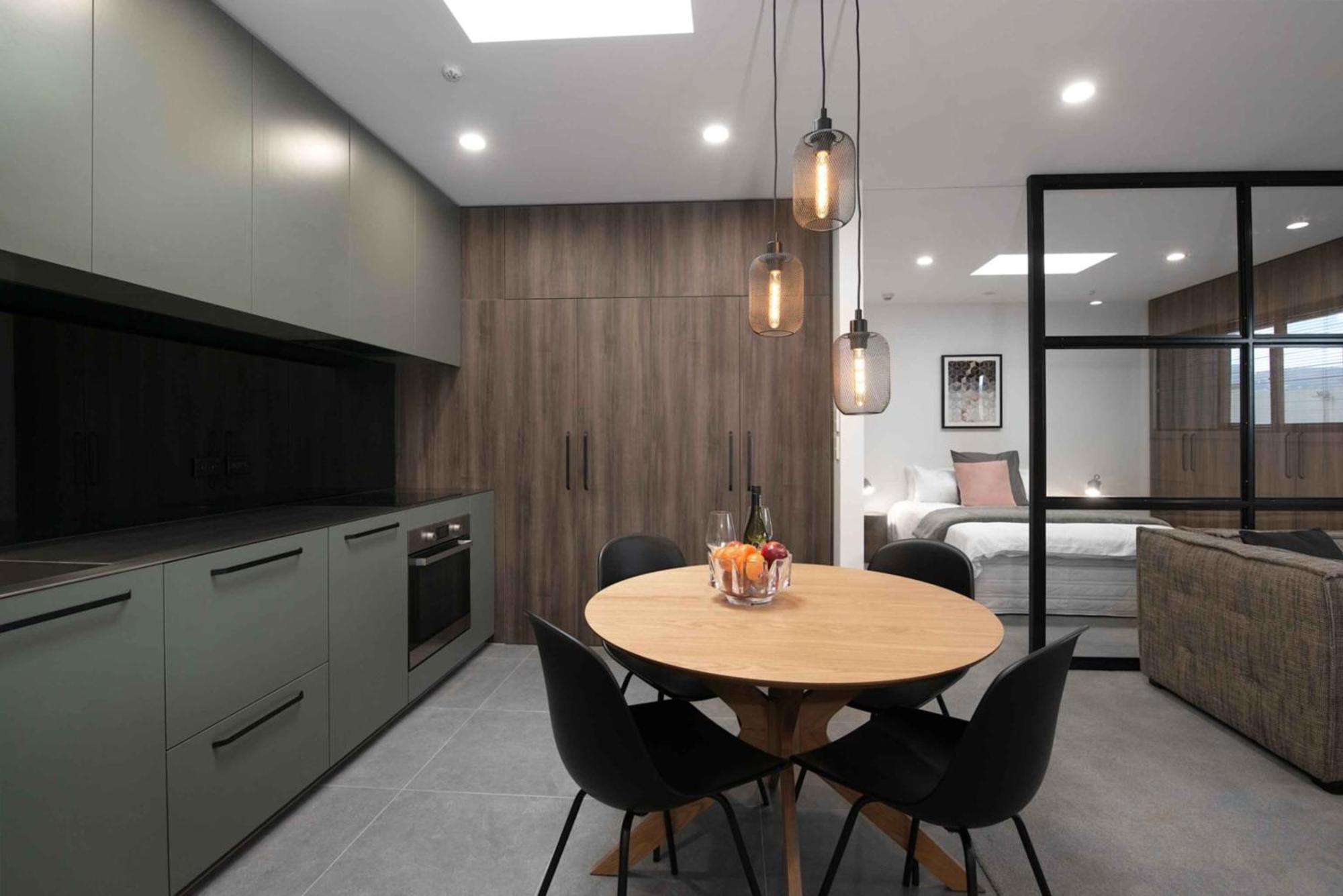 Apartments On Moray & Bath Dunedin Extérieur photo